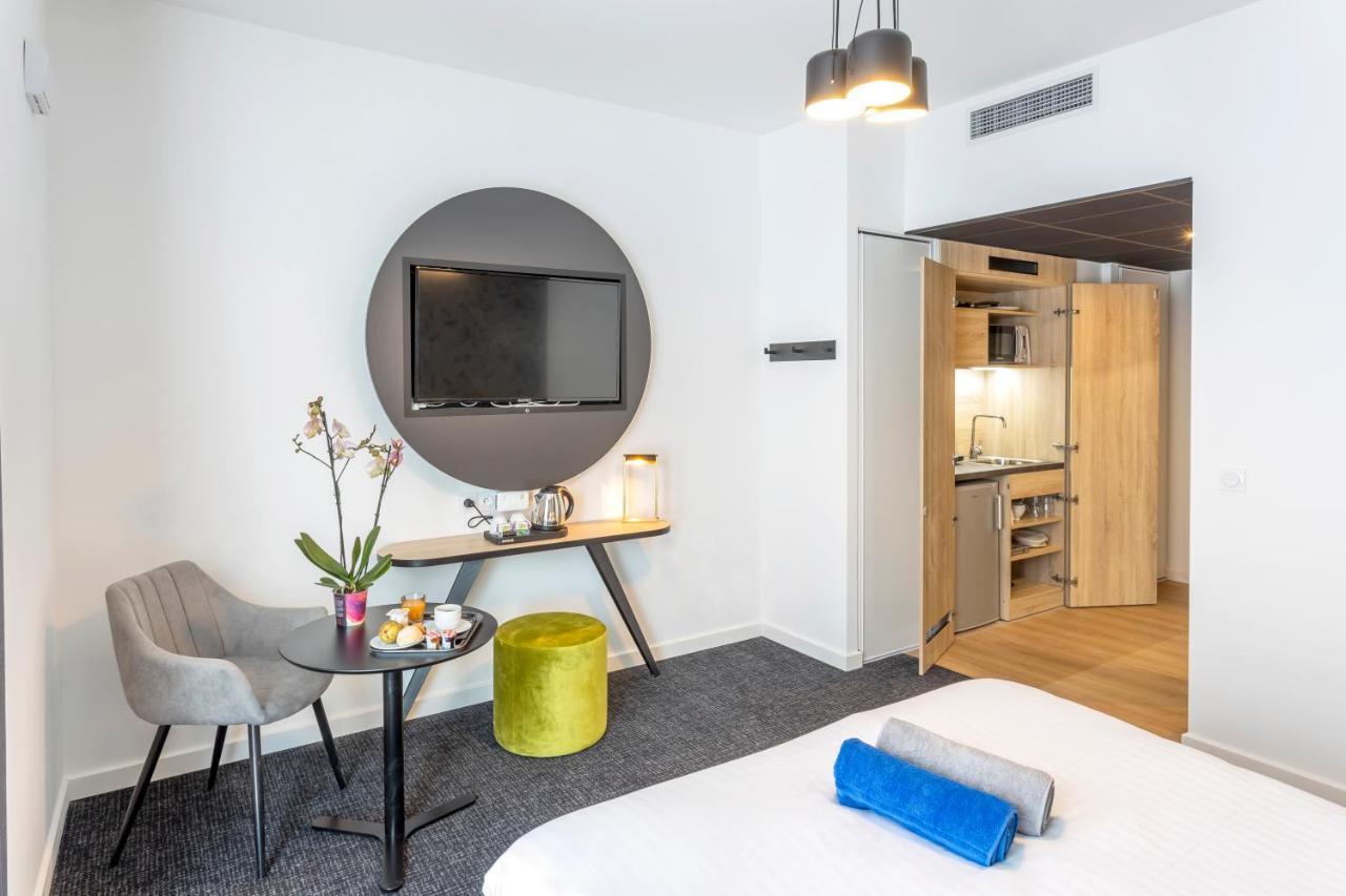 Nemea Appart Hotel Nice Arenas Aeroport Екстер'єр фото